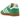 Adidas Gazelle Court Green Footwear White sneakers i sideprofil, fremviser den grønne ruskindsoverdel, hvide læderstriber og hvid gummisål