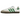 Adidas Samba White Green sneakers sideprofil med hvidt læder, grønne striber, ruskindståkappe og klassisk gummisål