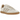 Adidas Samba OG Core White Magic Beige sneakers i sideprofil med klassisk hvid læderoverdel, beige ruskindstæer og de ikoniske tre sorte striber.