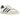 Adidas Gazelle Indoor White Preloved Ink sneakers set fra siden med hvid overdel i ruskind, mørkeblå striber og en karakteristisk transparent gummisål