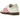 Adidas Samba OG Lucid Pink sneakers set fra siden med lyserød overdel i ruskind, ikoniske hvide striber og en brun gummisål.
