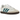 Adidas Samba OG Cloud White Legacy Teal sneakers set fra siden med hvid læderoverdel, grønne striber og en klassisk gummi-ydersål.