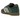 Adidas Samba Mineral Green Crystal Sand sneakers i en vinklet visning med grøn ruskindsoverdel, klassisk gummisål og hvide snørebånd