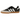 Adidas Samba LT Black White sneakers i vinklet profil, sort læderoverdel, klassisk T-tå og den ikoniske hvide sål med gulddetaljer