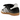 Adidas Samba LT Black White sneakers i profilvisning med klassisk sort læderoverdel, hvide striber og en markant pløs.
