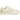 Adidas Forum Low CL Ivory Oat sneakers set fra siden med beige læderoverdel, klassiske snørebånd og hvid gummisål med detaljer