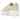 Adidas Gazelle Bold Wonder White sneakers set fra siden med hvid overdel, de ikoniske tre striber og en markant platformsål i tyggegummi-farve.