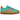 Adidas Gazelle Bold Mint Rush Impact Orange sneakers i sideprofil med mintgrøn ruskindsoverdel, orange detaljer og dobbeltsål