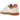 Adidas Samba OG White Wonder Clay Gum sneakers set fra siden med hvid læderoverdel, ruskind på tåboksen og brun gummisål