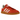 Adidas Handball Spezial Preloved Red sneakers i sideprofil med rød ruskindsoverdel, hvide læderstriber og en klassisk brun gummisål.