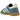 Adidas Handball Spezial Blue White sneakers i profilvisning med kongeblå ruskindsoverdel, hvide læderstriber og en klassisk brun gummisål