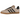 adidas Gazelle Wonder Taupe Night Indigo sneakers i sideprofil med brun overdel i ruskind, hvide 3-Stripes og gummisål