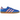 Adidas Gazelle Indoor Blue Semi Pink Spark sneakers i sideprofil med blåt ruskind, pink detaljer og en karakteristisk transparent gummisål