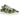 Adidas Stan Smith Bape ABC Camo sneakers i profil viser det ikoniske grønne camouflage-print, hvid overdel og guldet Bape-logo på siden.