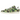 Adidas Stan Smith Bape ABC Camo sneakers i en vinklet visning med grønt camouflagemønster, gylden branding på hælen og klassisk gummisål