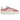 Adidas Gazelle Bold Super Pop Pink sneakers i en sideprofil der viser den markante lyserøde overdel i ruskind og den høje stablede gummisål
