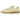 Adidas Bermuda Almost Yellow sneakers set fra siden med gul ruskindsoverdel, hvide takkede striber og klassisk gummisål.