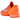 Nike Kobe 6 Protro Total Orange sneakers sideprofil i en lysende orange farve med tekstureret slangeskindslook og sort hælkappe