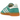 Adidas Handball Spezial Sporty And Rich Green sneakers i vinklet profil med grøn ruskindsoverdel, hvide detaljer og en brun gummisål