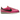 Nike Cortez TXT Pinksicle Sail White Fir sneakers i sideprofil med pink tekstiloverdel, hvid læder-Swoosh og rød stribe på mellemsålen