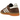 Adidas Handball Spezial Sporty And Rich Brown sneakers set fra siden med brun overdel i ruskind, klassiske tre striber og brun gummisål