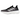 adidas Ultra Boost 5X Core Black Cloud White Carbon sneakers i vinkelret visning med sort og hvid overdel samt stribet mellemsål