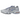 Nike Air Max Plus Tuned Air Wolf Grey Racer Blue sneakers i sideprofil med grå mesh, bølgede detaljer, markant blå Swoosh og hvid sål