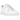 Nike Air Force 1 Low Butterfly White sneakers set fra siden med hvid læderoverdel, blå sommerfugledetaljer ved hælen og klassisk gummisål