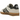 Adidas Gazelle Indoor Aluminum Core Black Green sneakers set fra siden med grå ruskindsoverdel, sorte striber og en gennemsigtig gummisål