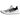 Adidas Ultra Boost 1.0 Cloud White Core Black Iron Metallic sneakers i vinklet profil med hvid strikket overdel og sort 3-stribet bur