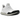 Adidas Ultra Boost 1.0 Cloud White Core Black sneakers set fra siden med hvidstrikket Primeknit-overdel, sorte detaljer og responsiv sål.