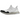 Adidas Ultra Boost 1.0 Cloud White Core Black sneakers set fra siden med hvidstrikket overdel, sort mønstret plastikbur og hvid Boost-mellemsål