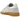 adidas Handball Spezial Grey Off White sneakers set fra siden med ruskindsoverdel i grå nuancer, off-white striber og klassisk gummisål