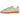 Adidas Gazelle Indoor Silver Dawn Solar Yellow sneakers set fra siden med lysegrå overdel, markant gul tåboks og klassisk brun gummisål