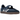 adidas Samba Jane Crew Navy White sneakers i en klassisk vinklet profil med marineblå læderoverdel, hvide detaljer og gummisål