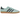 Adidas Gazelle Indoor Clear Mint Black Gum sneakers i vinklet visning med lysegrøn ruskindsoverdel, sorte og gummisål
