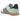 Adidas Gazelle Indoor Clear Mint Black Gum sneakers i vinklet visning med mintgrøn overdel, sorte detaljer og klassisk gummisål