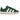 Adidas Campus 00s Green White GS sneakers set fra siden med grøn overdel i ruskind, hvide læderstriber og en klassisk hvid gummisål.