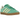 Adidas Gazelle Indoor Semi Court Green sneakers sideprofil med levende grøn ruskindsoverdel, hvide detaljer og gennemsigtig gummisål