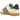 Adidas Gazelle Indoor Cream White Collegiate Green Gum sneakers i sideprofil med cremefarvet ruskindsoverdel, grønne striber og en klassisk gummisål