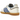 Adidas Samba Nylon Wales Bonner Wonder Clay Royal sneakers i en stilfuld sideprofil med mørkeblå nylonoverdel, ruskindsdetaljer og hvid gummisål