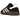 Adidas Handball Spezial Black White Gum sneakers set fra siden med sort overdel i ruskind, hvide læderdetaljer og brun gummisål