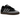 adidas Samba OG Rhinestone Black Silver sneakers set fra siden med glitrende rhinsten på de ikoniske striber, sort læder og klassisk brun gummisål
