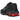 Nike Shox Ride 2 Black University Red sneakers i vinklet profil med sort mesh, røde detaljer og den karakteristiske Shox-støddæmpning