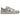 Nike Dunk Low Silver Swoosh sneakers i en klassisk vinklet profilvisning med metallic sølv-swoosh, hvid læderoverdel og hvid sål