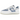 Nike Air Force 1 Low Protro Kobe Bryant City of Champions sneakers set fra siden med gul og lilla læderoverdel og hvid sål