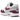 Nike Air Max 1 87 Stranger Things Steve Harrington sneakers set fra siden med rød mudguard, hvid overdel og synlig Air-stødabsorbering