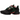 Nike Air Max Plus Homecoming Black sneakers i en vinklet profilvisning med karakteristiske bølgede stafferinger og synlige Air-enheder i sålen.