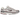 Nike P-6000 Silver Burgundy Plum Chalk sneakers set fra siden med sølvfarvet mesh-overdel, bordeaux overlays og stødabsorberende hvid mellemsål.