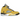 Air Jordan 5 Retro Tokyo T23 sneakers sideprofil med levende gul overdel, grå mellemsål, sorte detaljer og ikonisk Jumpman-logo på hælen.